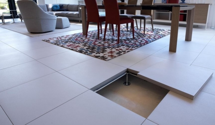 We have the perfect solution for you: Raised technical floors!