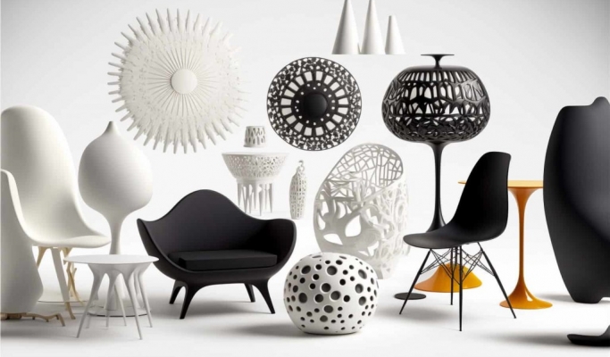 Decorate your reception area with decorative objects 