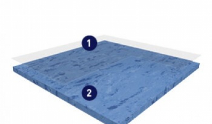What is a homogeneous floor?