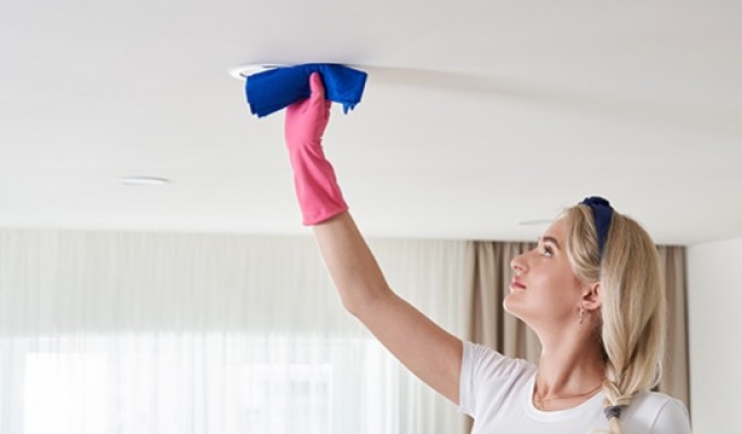 How to maintain a false ceiling